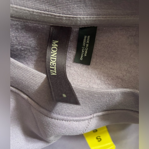 Mondetta sweatshirt, lavender color, soft, size S, NWT - Picture 3 of 3